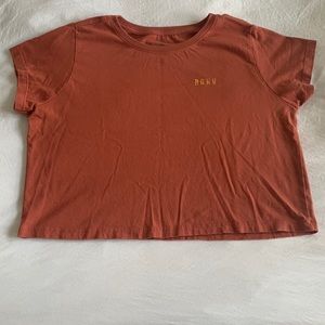 Roxy cropped tee